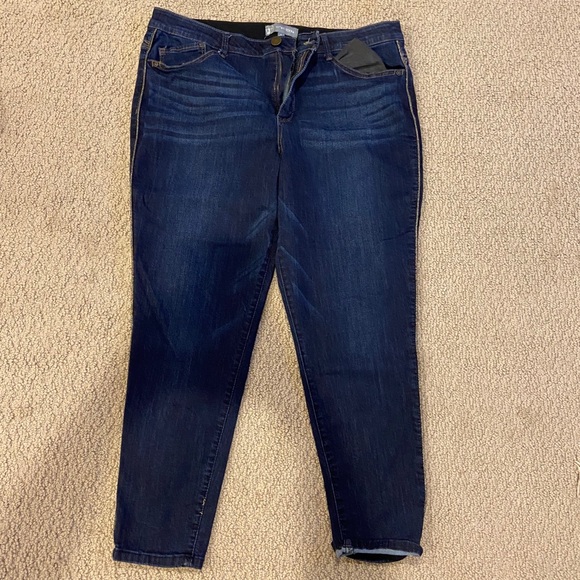 Wit & Wisdom Denim - Wit & Wisdom Dark Blue Skinny Jeans